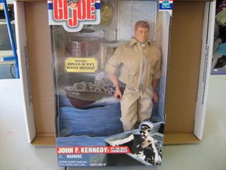 2nd Hasbro Gi Joe John F Kennedy PT 109 Boat Commander 2000 Mint