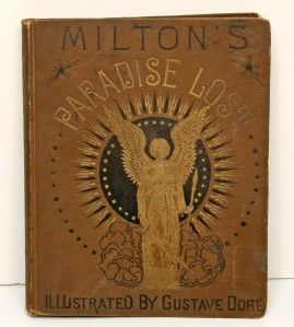 Antique Book Milton Paradise Lost Gustave Dore NY 1878