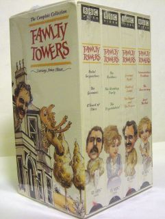   TOWERS THE COMPLETE COLLECTION VHS 2000 4 Tape Set John Cleese NEW