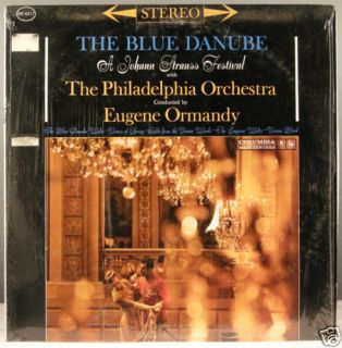 Johann Strauss Blue Danube Ormandy Stereo Vinyl LP
