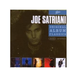Joe Satriani ORIGINAL ALBUM CLASSICS Five Complete Albums BOX SET New
