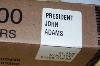 2007 John Adams Dollar Rolls 2007