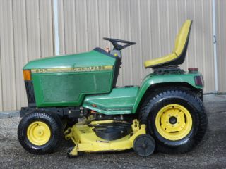 1996 John Deere 455 Diesel Lawn Garden Mower Tractor 60 Deck 564
