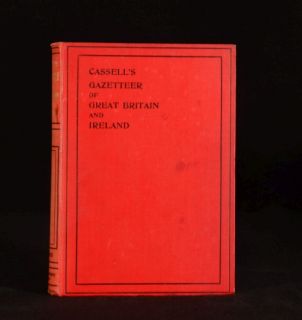 1893 1898 6VOL Cassells Gazetteer of Great Britain and Ireland