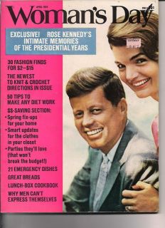 John F Kennedy Jacqueline Rose Memories Womans Day 74