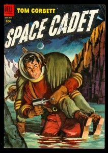 TOM CORBETT, SPACE CADET 11 5.0 VGF 1954 DELL TV UFO OUTER SPACE