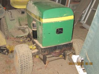 John Deere 111 Riding Lawn Mower for Restoration or Parts