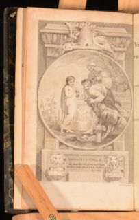 1807 4 Vol The Works of Virgil John Dryden Engraved Frontispieces