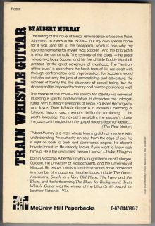 Train Whistle Guitar Albert Murray SC Book 1975  