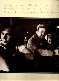 John Cougar Mellencamp Sheet Music Book Lonesome Jubilee  