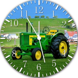 New John Deere farm tractor wall Clock 10 Room Decor W381 Fast shipping  
