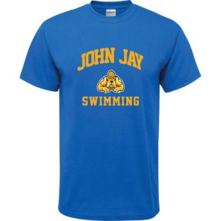 John Jay College of Criminal Justice Bloodhounds Royal Blue Youth Swimming AR  