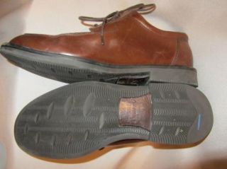 JOHNSTON MURPHY Mens CLassic Brown Leather Dress Career Tie Oxford Shoes 9 5 M  