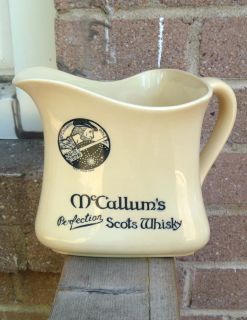 Royal Doulton McCallum's Perfection Scots Whisky Whiskey Water Pitcher Jug 1920  