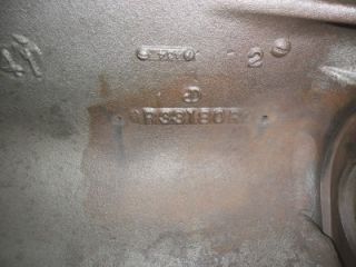 John Deere Early 4020 Diesel Engine Block R33180  