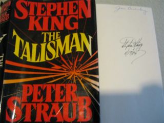 Signed by Stephen King The Talisman HB DJ 1st Edition First Printing  