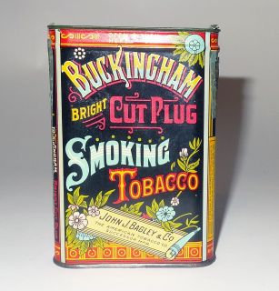 Vintage John J Bagley Co Tobacco Tin  