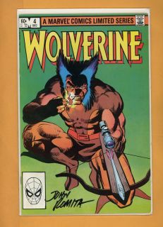 John Romita SR Wolverine Limited Series 4 Hand Signed Autograph Comic Book COA  