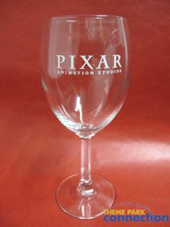 Disney PIXAR STUDIOS Premiere John Lasseter Winery Vineyard Wine Glass  