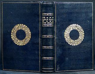 THE TABLE TALK OF JOHN SELDEN Fine Signed Leather Binding 1847 RARE ANTIQUE GILT  