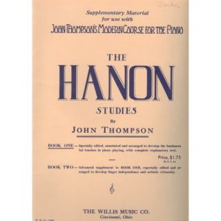 1937 John Thompson's The Hanon Studies for The Piano  