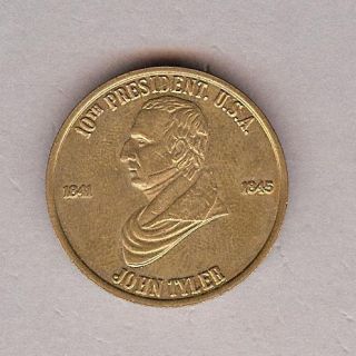 John Tyler 10th Presidential Commemorative Medal  