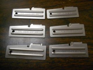 Vintage P 51 U s Military Can Opener Key Chain by US Shelby Co Lot of 6  