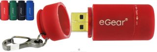 eGear Essential Gear Jolt USB Mini Light Flashlight Red  