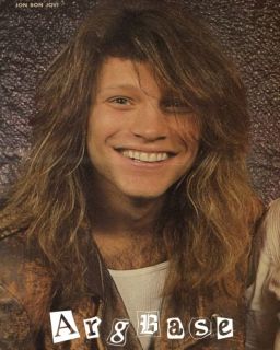80s Jon Bon Jovi Pinup 178  
