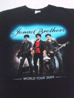 JONAS BROTHERS 2009 tour SMALL concert T SHIRT  