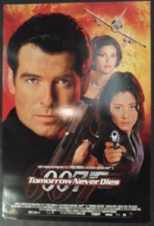 Tomorrow Never Dies James Bond Movie Poster 1997 Original 007  