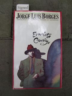 Jorge Luis Borges Signed Evaristo Carriego 1984  