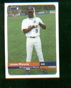 Jose Reyes 2003 Kingsport Mets Update 2000 Picture  