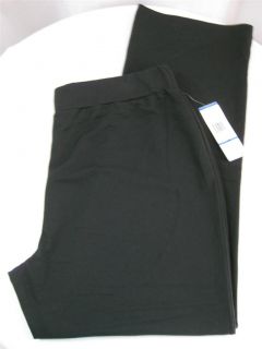 NWT Jones New York Signature Woman Plus Size Knit Pull on Pants Black Various  