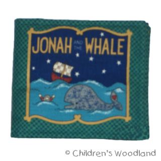 Jonah Cloth Soft Book Kids Baby Faith Bible Story  