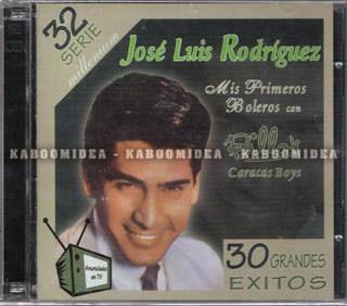 JOSE LUIS RODRIGUEZ Mis Primeros Boleros Con Billos Caracas Boys 2 CD Exitos  