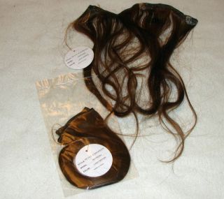 Jose Eber's Hair Enhancement Secret Hair Human 12" x 10" Medium Dark Brown  