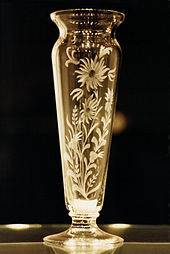 Le Val Saint Lambert Crystal Glass Art Belgium French History Joseph Philippe  