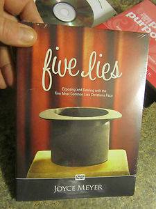 Joyce Meyer Five Lies DVD Exposing and dealing with the five most common lies  