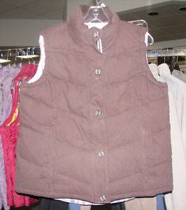 Used Joules Higham Vest Ladies Size XL Brown  
