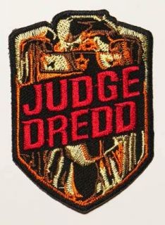 Judge Dredd Cool 1990's Movie Patch Title Logo  