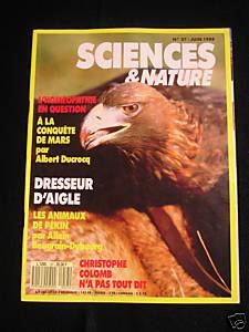Revue Le Magazine Science Et Nature " L'Aigle " Le Dressage  