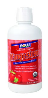 Organic Mangosteen Juice by Now Foods 32 oz Liquid  