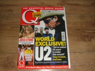 Q Magazine November 2004 U2 Michael Stipe  