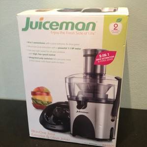 Juiceman Juice Extractor and Citrus Juicer JM480S  