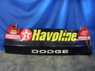 JUAN PABLO MONTOYA RACE USED 42 HAVOLINE DODGE REAR BUMPER SHEETMETAL NASCAR  