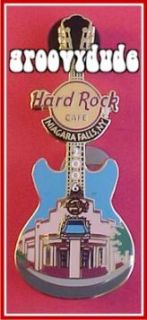 5 Pins Lot Set Guitar Niagara Falls USA Hard Rock Cafe Lapel Hat Xmas Jukebox  