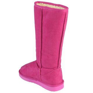 Journee Collection Womens Microsuede Mid Calf Boots  