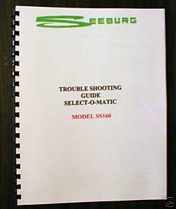 Seeburg SS160 Jukebox Trouble Shooting Guide  