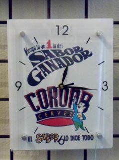 Puerto Rico Cerveza Corona Cantalicio Clock